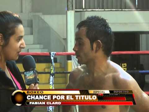 NOTA A FABIAN CLARO BOXEADOR