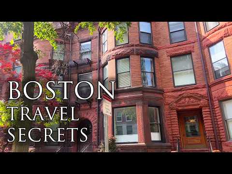 Boston's 8 Best Kept SECRETS (You'll Be Amazed)