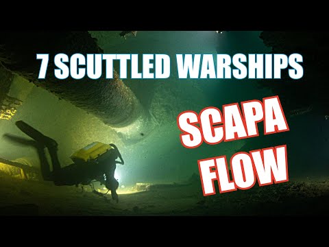 I Explored 7 Scuttled Warships in Scapa Flow