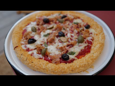 Cloud Pizza with Egg Whites