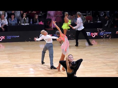 Юниоры 1 (до 14 лет) La (Open) 1/2 финала / Capital Cup Minsk 2022 (Минск, 16.10.2022) бальные танцы