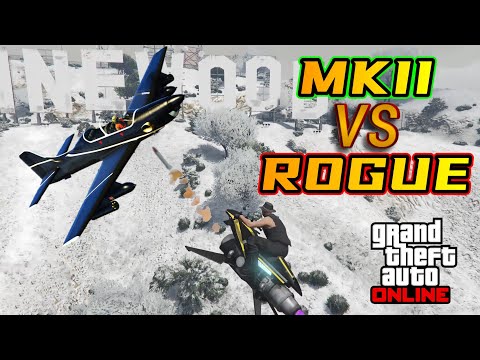 Oppressor MKII VS Rogue (One of the most skilled Pilots I have ever seen) GTA Online