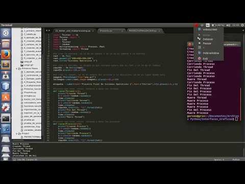 Programa de procesos y threads en python