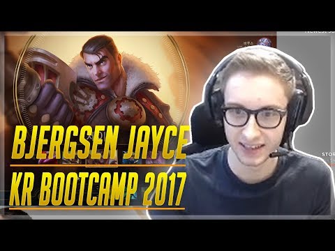 536. BJERGSEN Plays Jayce vs Taliyah MID Patch 7.18 [BJERGSEN Stream 09.25.2017]
