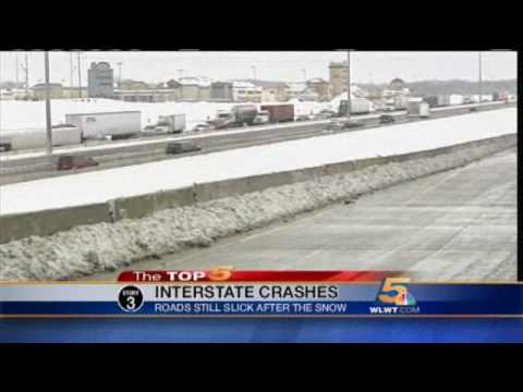 Conditions Dicey On Icy Interstates