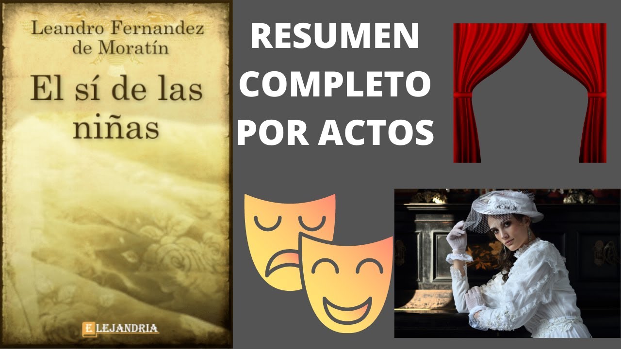 Resumen completo: El sí de las niñas de Leandro Fernández de Moratín (Resumen por escenas)
