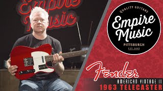 Video thumbnail for Fender American Vintage II 1963 Telecaster - EMPIRE MUSIC by Empire Music
