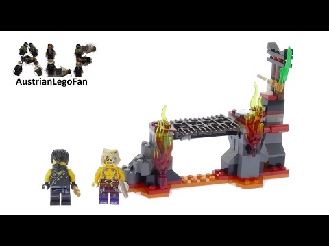 Vidéo LEGO Ninjago 70753 : Les chutes de lave