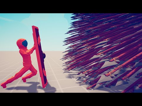 AMONG US SHIELD vs EVERY GOD ► Totally Accurate Battle Simulator TABS