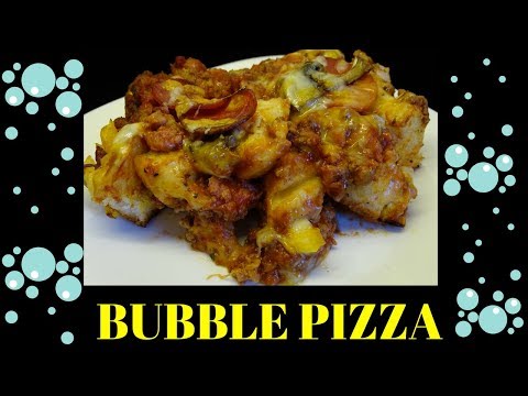 Bubble Pizza Recipe - Fun With Refrigerated Biscuit dough!