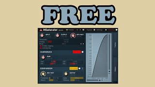 Video thumbnail for FREE MSaturator by MeldaProduction by FREE PLUGINS FREE