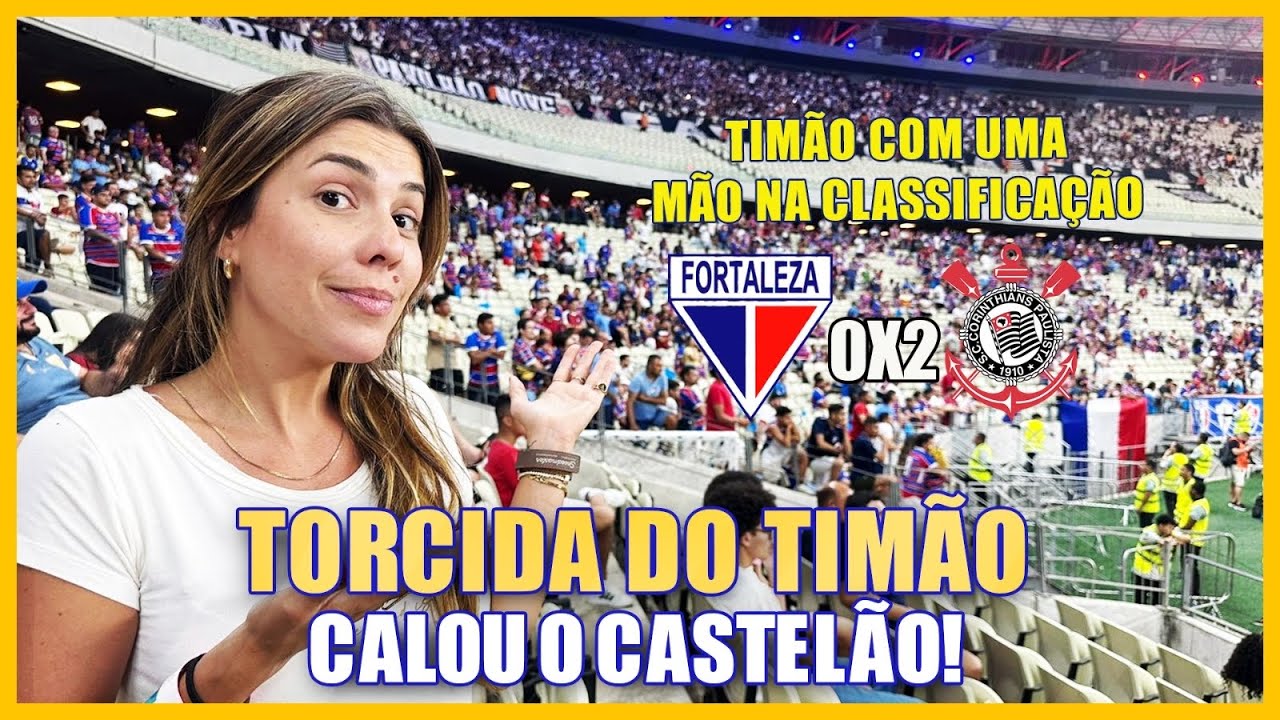 TORCIDA DO TIMÃO CALOU O CASTELÃO COM MAIS DE 60 MIL PESSOAS! Fortaleza 0x2 Corinthians