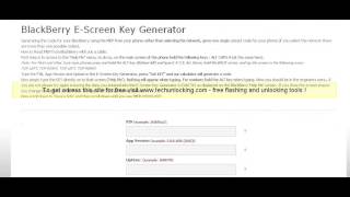 Blackberry unlock free - 274 Meps supported !