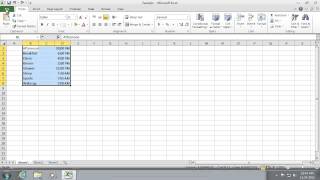How to set Print Area in Excel