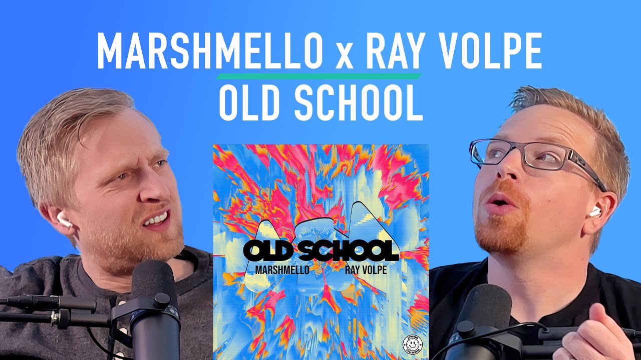 I made my friend listen to Marshmello x Ray Volpe - Old School | Single Reaction