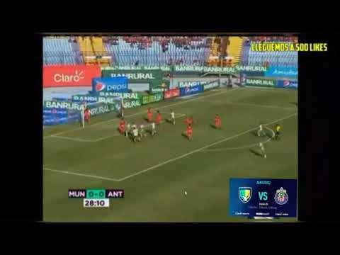 Gol de jairo arreola municipal vs antigua 0-1 la final 2019