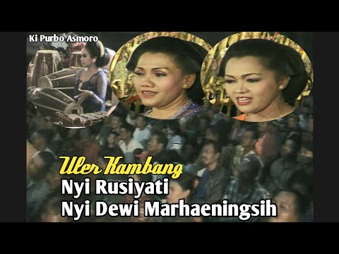Duo Pesinden Top - Nyi Rusiyati dan Nyi Dewi Marhaeningsih - Ki Purbo Asmoro - Wayang Kulit