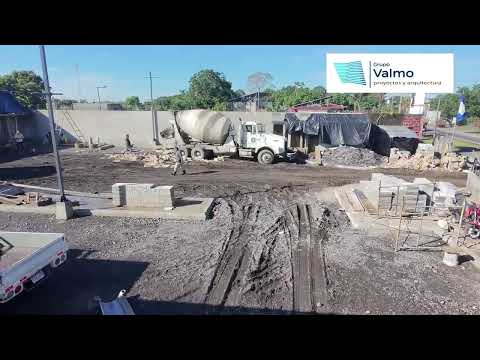 LA PALMA SHOP - PROCESO DE FUNDICION DE PISOS DE LOCALES Y PARQUEOS