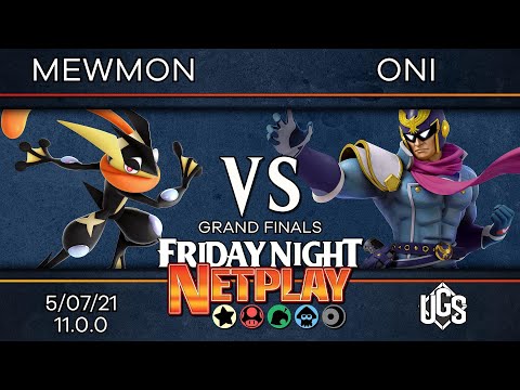 Friday Night Netplay #49 - Grand Finals - Mewmon(Greninja) Vs. oNi(Captain Falcon)