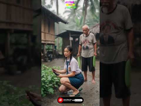 heavy rain in village life rainstorm and thunder #heavyrain #rainyday #fyp