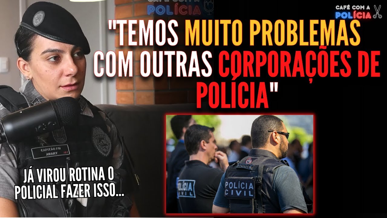 CAPITÃ DA PM CONTA COMO É ABORDAR POLICIAIS NA FOLGA