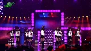 少女時代 SNSD - Ooh La-La! Live[HD]