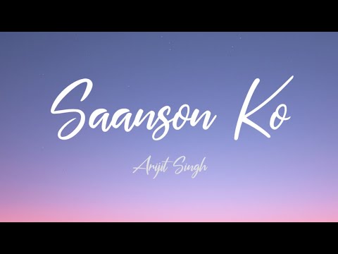 Arijit Singh - Saanson Ko (Lyrics) | 'Zid' (2014) 1 Mannara, Karanvir | TheNextGenLyrics