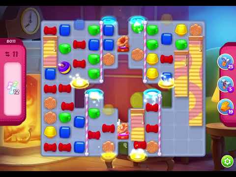 HomeScapes Level 8011 no boosters (18 moves)