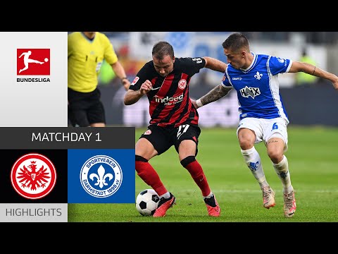 Resumen de Eintracht Frankfurt vs Darmstadt 98 Jornada 1