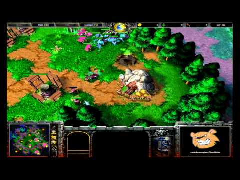 [HD.WC3#159] EnTeee+PwNu_WaN vs HPE.Yumiko+HPE.Th000 - UUvHH - Game 1 - Warcraft 3 Replay [FR]