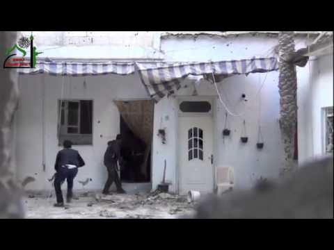 اقتحام مواقع لقوات النظام من قبل كتيبة الفتح في مدينة داريا