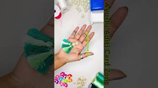 Handmade Thread Tassel Rakhi | #shorts