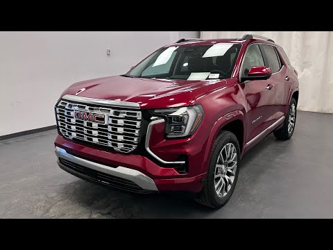 2026 GMC Terrain AWD Denali in Red for sale at Davis GMC Buick Lethbridge in Lethbridge, AB