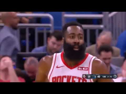 James Harden carry Rockets with 54 Pts vs Magic | 2019-12-13 NBA regular season