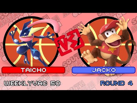 WeeklyVac 50 - SSBU - Taicho (Greninja) vs Jacko (Diddy Kong, Mega Man)