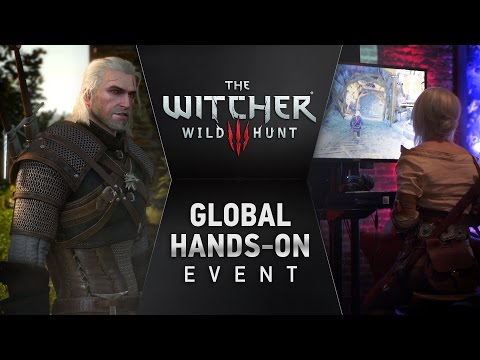 The Witcher 3: Wild Hunt || Global hands-on event video