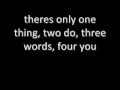 Plain White T's - 1234 (I love you) W/ Lyrics on ...