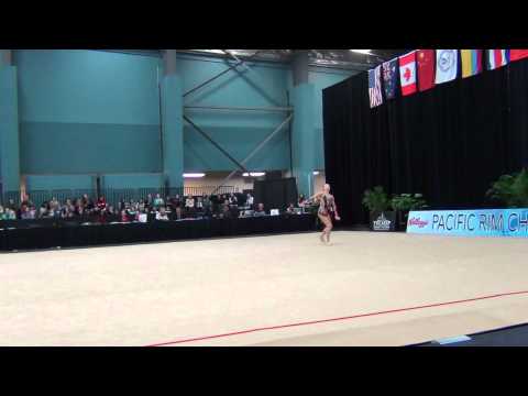 Patricia Bezzoubenko - Ball - 2012 Kellogg's Pacific Rim Championships