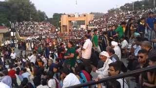 preview picture of video 'GSA India 074 Wagah Border, National Highway 1, Amritsar, Punjab, India'