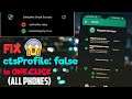 FIX CtsProfile False ALL PHONES