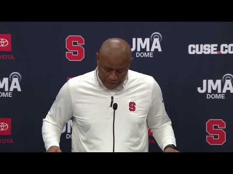 Adrian Autry Press Conference vs, Virginia Tech