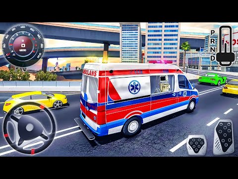 City Emergency Ambulance Simulator - Rescue Van Driving 3D - Android GamePlay