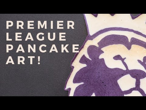 Premier League Teams Pancake Art!