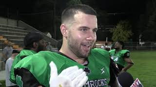 Shamrocks blow out Eagles at home