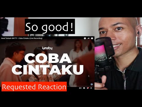 Awal Terbaik UN1TY - Coba Cintaku (Live Recording) | REACTION | SEKSHI V