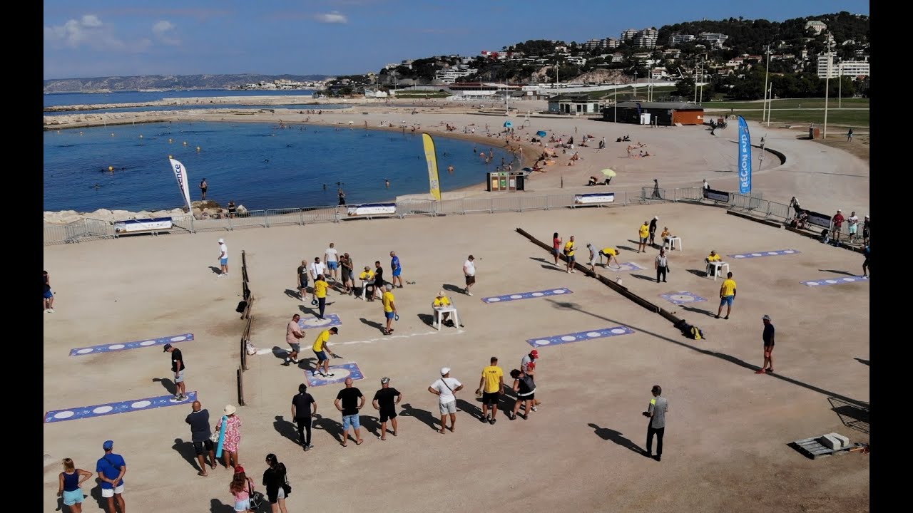 Pétanque : le tir de précision, un tournoi atypique dans un cadre somptueux des plages du Prado