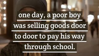 Inspirational story Paid in full with a glass of milk  A true story of kindness
