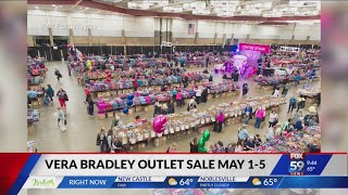 Vera Bradley Outlet Sale returns to Fort Wayne May 1st - 5th