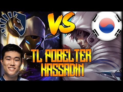 When Pobelter Plays Kassadin vs Talon | Korea Bootcamp Pro Replays