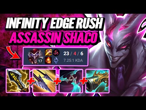 100% Crit Navori Shaco - S14 E4 Ranked [League of Legends] Full Gameplay - Infernal Shaco